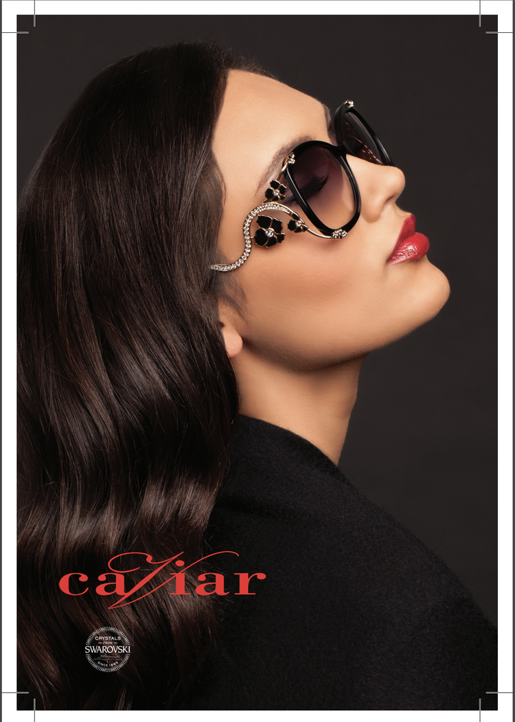 Caviar eyewear advertising campaign