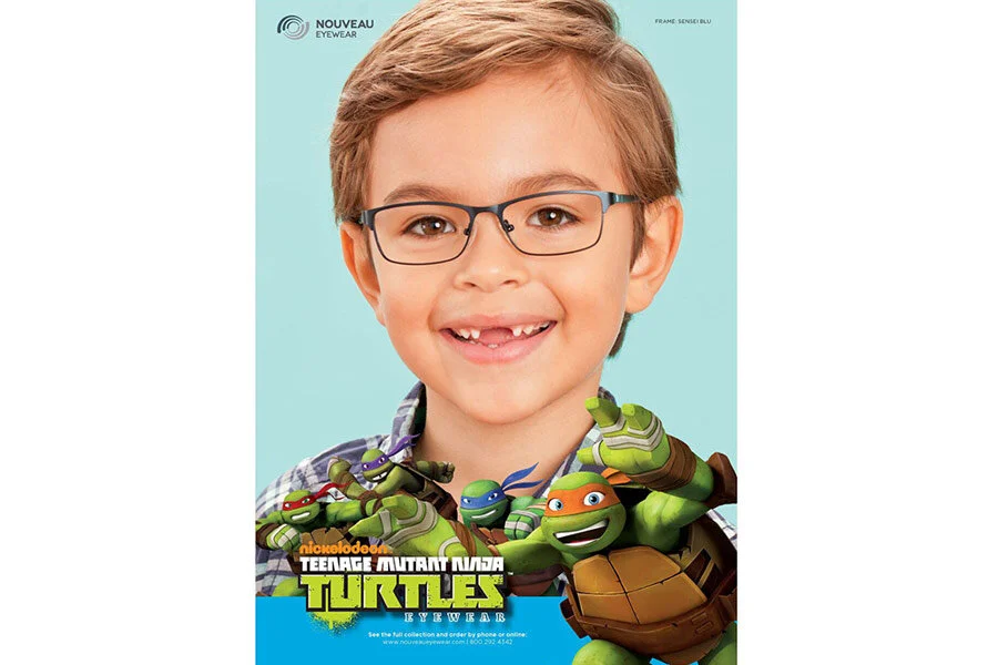 Teenage Mutant Ninja Turtles children’s eyewear campaign